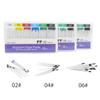 10 cutii Puncte de hârtie absorbantă dentară Vârfuri de hârtie absorbantă de umiditate Taper 0,02 0,04 0,06 Endodonție Clinici dentare Consumabile
