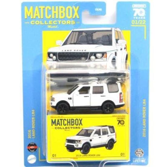 Matchbox Масштаб 1:64 «КОЛЛЕКЦИОННЫЙ КЕЙС SUPERFAST - 2016 LAND ROVER LR4»
