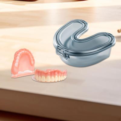Denture Cleaning Case Tooth Aligner Practical Easy Clean Retainer