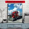 Kenworth Diamond Painting Round Diamond Mosaic Rhinestones Diamond Embroidery Craft Kit Wall Decor Without Frame