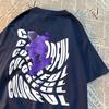 Colorful Astronaut Space Skateboard Clothes Man Crewneck Oversize T Shirt Pattern Cotton Streetsweat Fashion Loose Tshirt Women