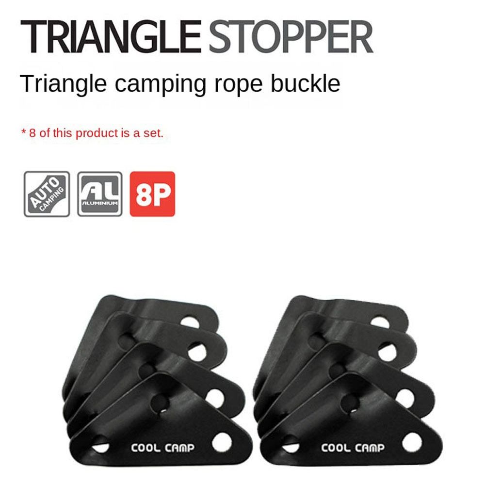

Accessories Tent Cord Adjusters Awning Rope Fastener Anti Slip Cord Tightener Wind Rope Buckle