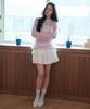 WAARFORWOMAN Wk-24 Sheer Pullover_Lavender