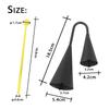 IRIN Two Tone Cowbell Metal Double Bell Binaural Cowbell Percussion Instrument Accessories with Drum Stick Children's Gifts