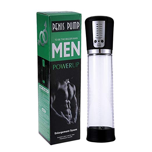 Electric Penis Pump Male Masturbator Vacuum Pump Extender Enlarger Dick Pump Cock Ring Adult Delayed Ejaculation Training 18+