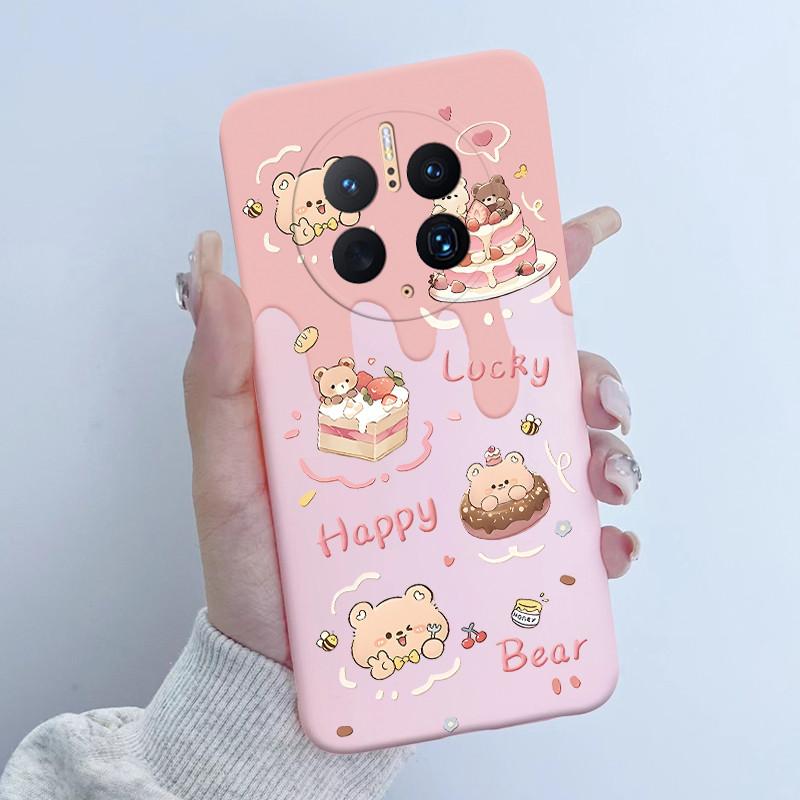 For Huawei Mate 50 Pro Phone Case DCO-AL00 DCO-LX9 Flower Girl 2025 Design Soft Silicone TPU Back Housing for Mate50 Pro Covers