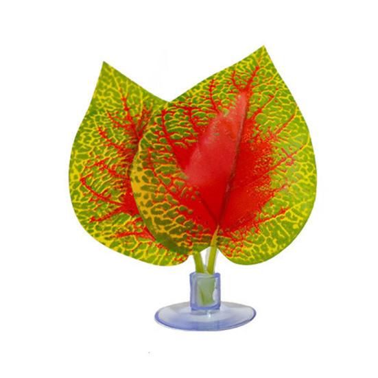 Reptilienbecken Künstliche Pflanzen Dekoration Chamäleon Eidechse Laubfrosch Schildkröte Terrarium Zubehör Tier Sonnenplatz mit Saugnapf