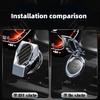 Creative Stickers for One Key Start Metal Button Cover and Engine Switch Decoration, Used for Car Decoration
