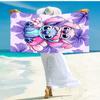 1pc Belles Garden beach towel,quick drying absorbent beach towel,outdoor sports swimming beach towel,Soft and comfortable Y7164