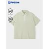 FUSION Men's Cooling Knit Polo Shirt