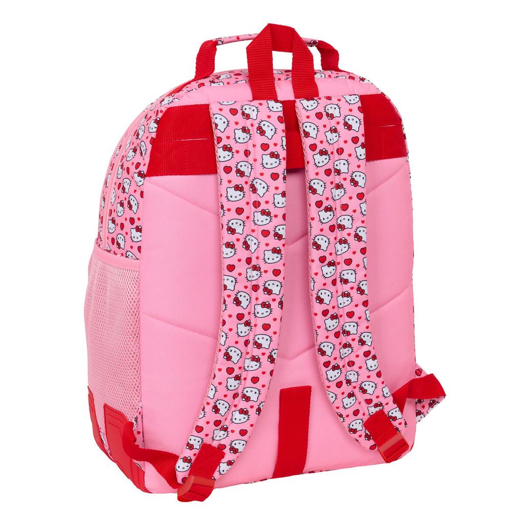 School Bag Hello Kitty Pink 32 x 42 x 15 cm
