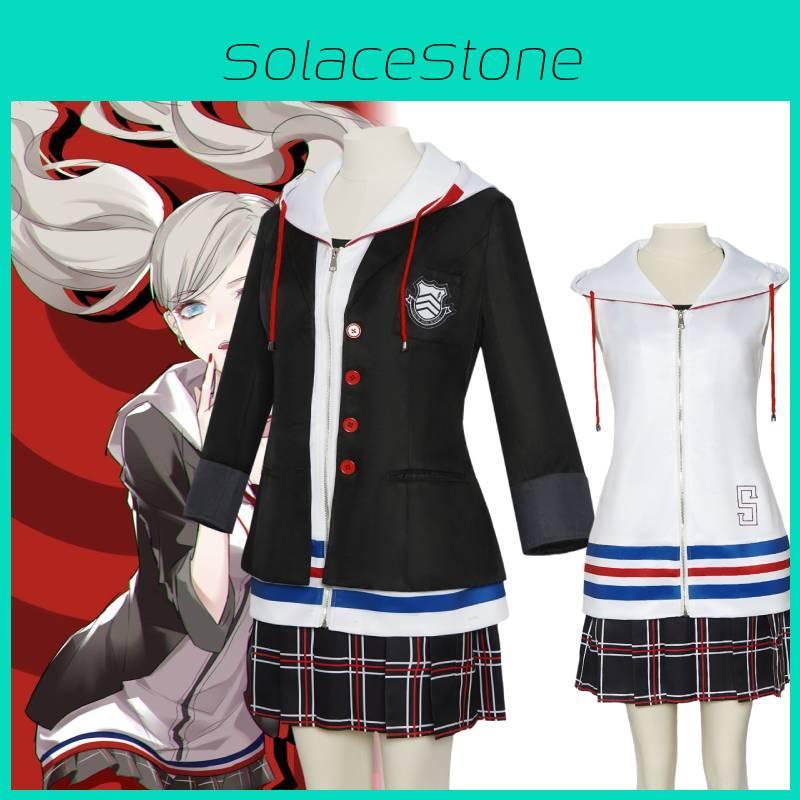 Takamaki Anne Persona Cos Clothing Jk Cartoon Games Cosplay Suit Stage Perform