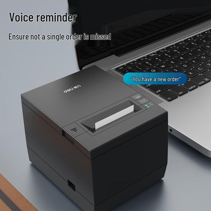 Термопринтер чеков Deli DL-583YW 58 мм