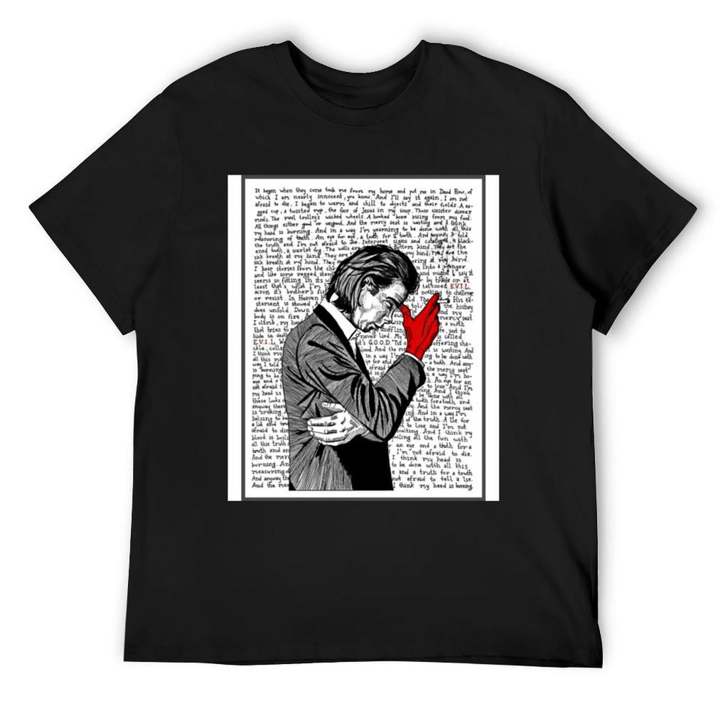 Nick Cave T-Shirt T-shirts Oversize Summer Clothes Fashion Shirts Affliction Shirts Mens Designer Tops