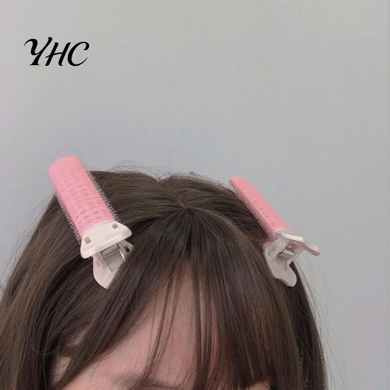Labor-saving 2 Pcs Hair Volumizing Clips Heatless Seamless Instant Increase Fluffy Volume DIY Puffy Non-electric Curlers Styling Tool