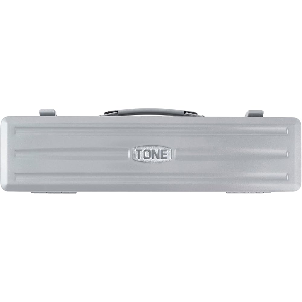 TONE Socket Wrench Set 1/2 inch Drive 17 Pieces Silver