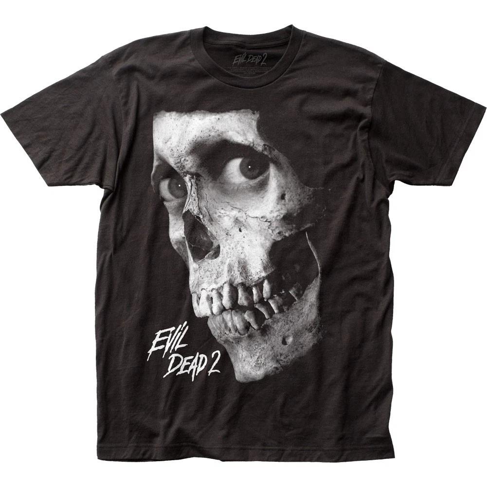 

Evil Dead 2 Black & White Poster Mens T Shirt Classic Movie Tee New Black M