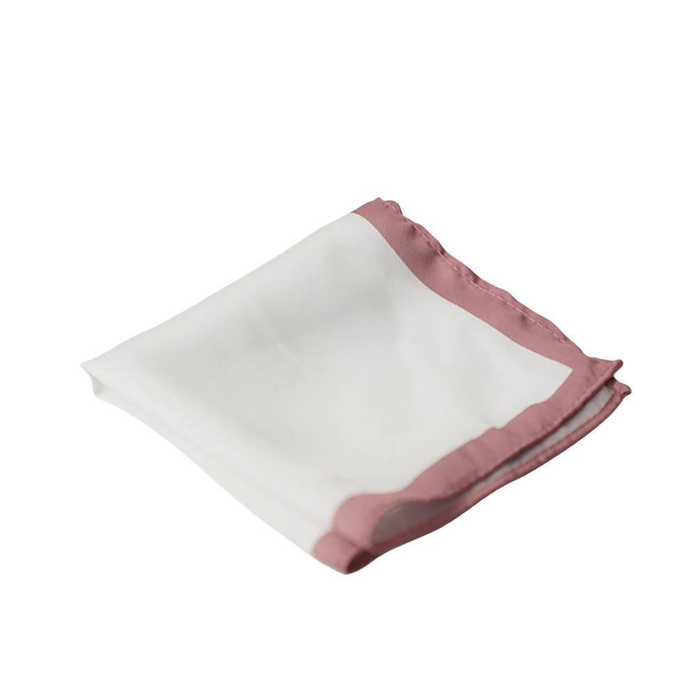 Полиэстер Деловая Сорочка Платок Винтажный Нагрудный Платок Платок Мужской Костюм Карманный Платок Банкет розовый