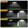 270LED Solar Powered LED Wall Light PIR Motion Sensor Lights Outdoor Waterproof Garden Lamp Night Light 3 Light Modes for Garden Patio Yard Fence