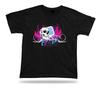 Abstract Skeleton Skull Modern Cool Stylish Graphic T‑Shirt