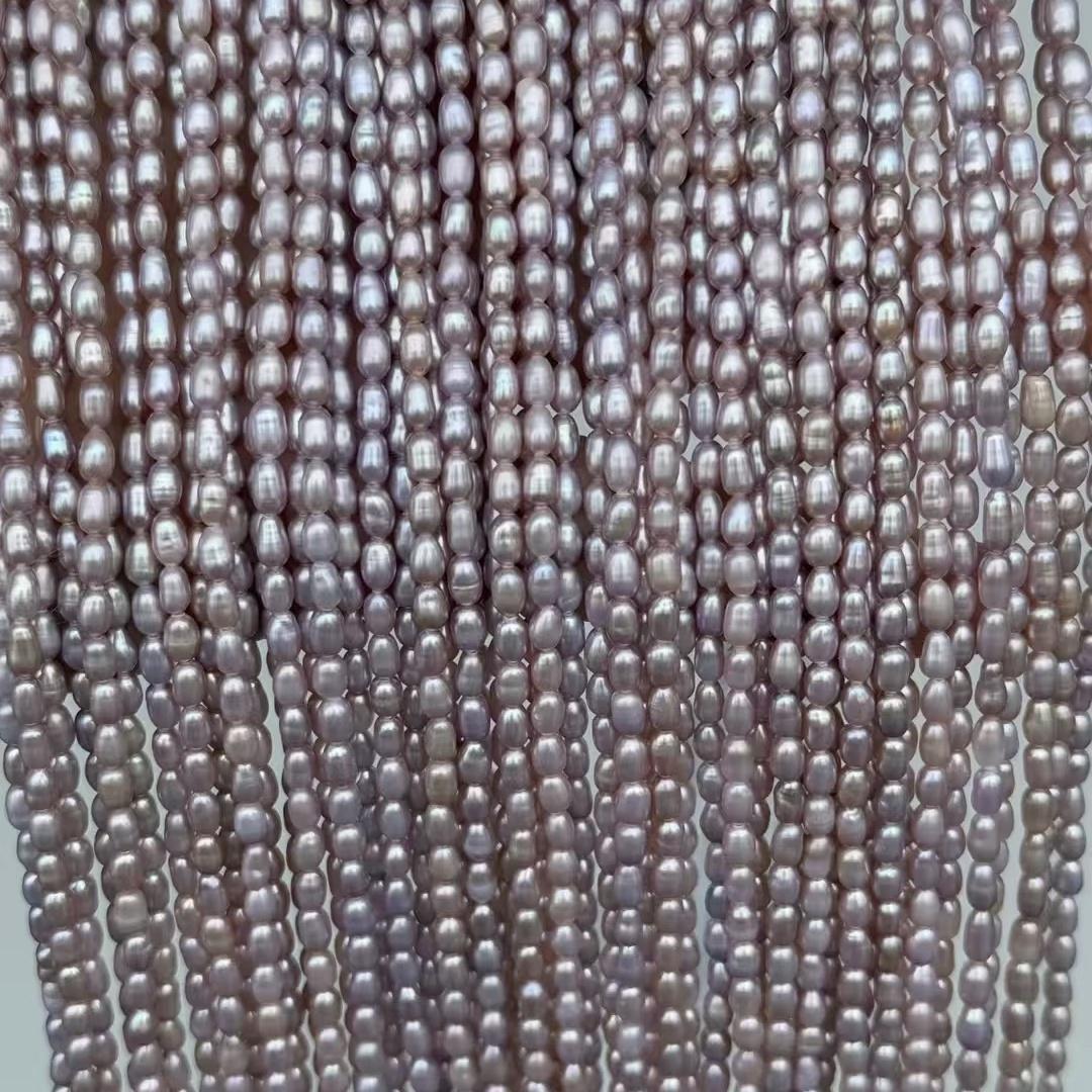 

1 нить весна лето DIY аксессуары белый рис в форме жемчуга 3-3,5 мм для изготовления ювелирных изделий DIY кулон браслет ожерелье серьги аксессуар 3-3.5mm