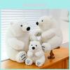 Entzückender Plüsch-Eisbär Stofftier Weiches Spielzeug Ideales Geschenk Für Kinder Geburtstag