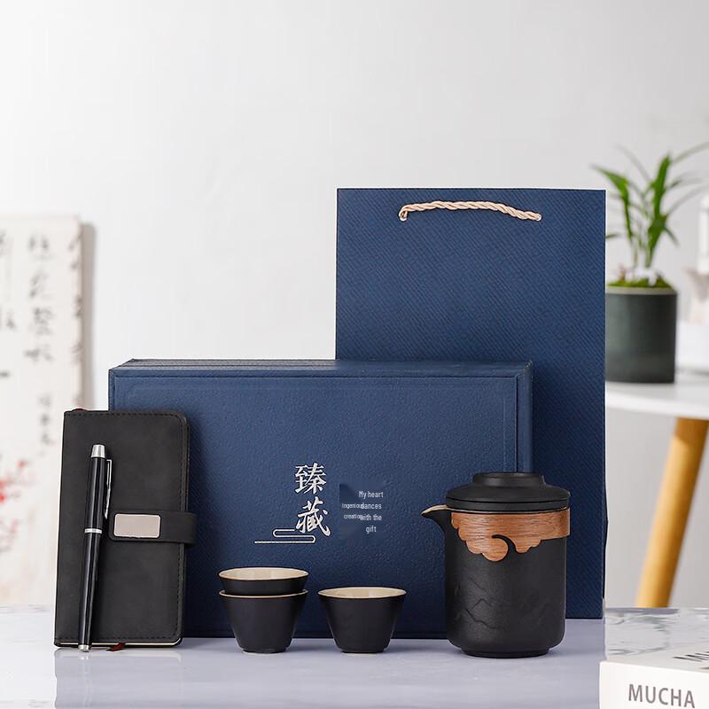 Yuzhu Xun Ceramic Quick Guest Travel Tea Set