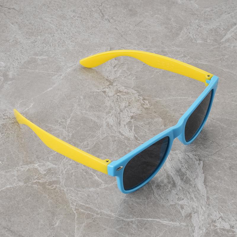 2024 Children's Color Blocked Sunglasses for Boys and Girls, UV Resistant Sunglasses for Babies, Summer Sunshade Glasses
