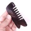 Gua Sha Plate, Choose Your Thickness, Made from Black Buffalo Horn (EHE221SP), Comb-Shaped, Premium Quality, Thick (Approx. 8mm [Additional ¥100])