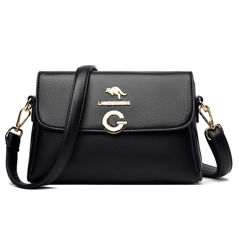 

Высококачественная кожаная сумка через плечоМодная женская роскошная женская сумка через плечо