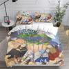 3D-Druck Anime Frieren Bettwäsche KollektionBettbezug Steppdecke Bett Kollektion Tagesdecke Kissenbezug King Queen Twin Größe Jungen Mädchen Erwachsene