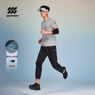 HLA Men's Sun Huadong Style Summer Sports T-Shirt