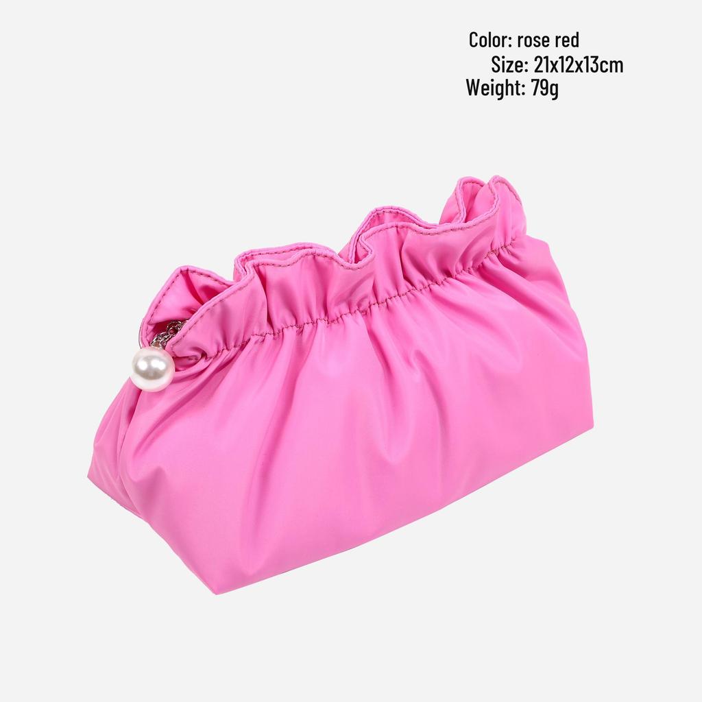 Travel Cosmetic Bag: High-Value, Pleated, Waterproof, Multi-Color, Portable Toiletry Storage