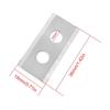 30/60Pcs Lawn Robot Blade Stainless steel Lawn Mover Cutting Blade W/Screw Replacement Blade for Worx Landroid Robotic Lawnmower