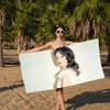 Sängerin Lana Del Rey Bluebird Mikrofaser Strandtuch Saugfähig Schnelltrocknend Weich Yoga Schwimmen Resort Bergsteigen Handtuch