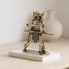 Indian Figurine Sculpture Craft Decor Brass Statue Tabletop Ornament for Showcase Bedroom Desktop