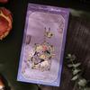 Flowers & Butterfly Hollow Book Mark Pendant Style Book Reading Clip  Book Lover Gift