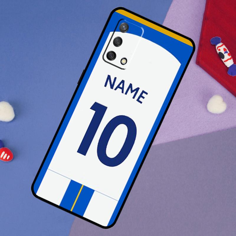 

Personalised Football Number Name Case For OPPO A96 A76 A16 A18 A58 A78 A98 A17 A77 A54 A57 S A74 A5 A9 A53 A52 A72 A15 A93 OPPO A98 5G
