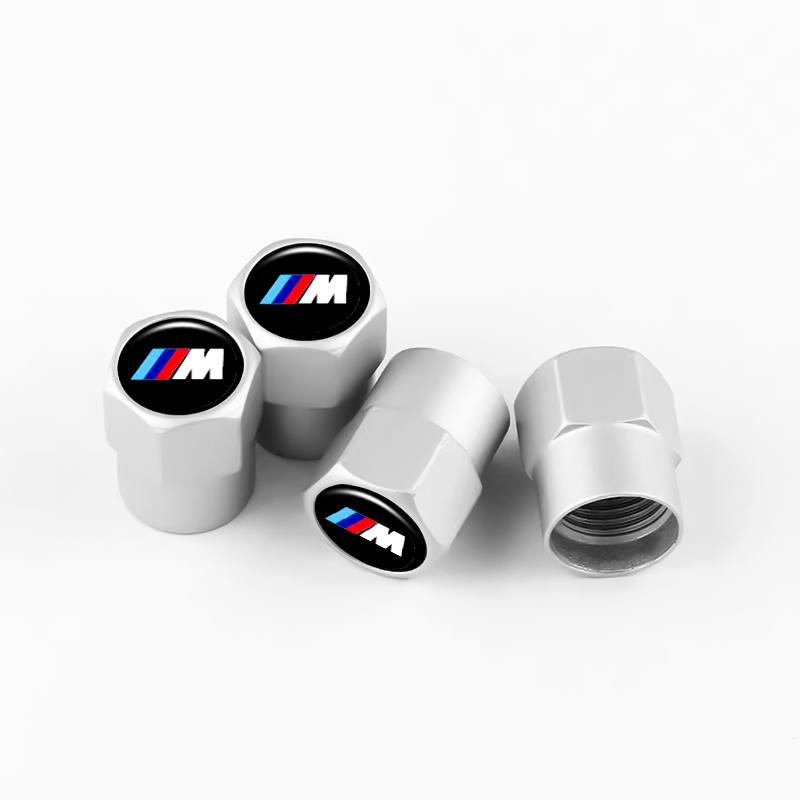BMW Blue White logo Car Wheel Tire Valve Caps Air Stem For BMW E36 E46 E60 E90 G30 G11 F15 X5 F10 F30 G20 Tyre Plug Accessories