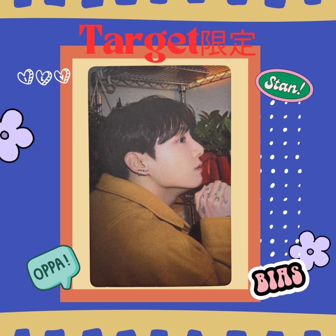 

[USED] BTS Limited Edition Trading Card (Target US Bonus) Jungkook (Slightly Damaged)