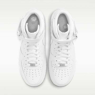 Nike Men's Air Force 1 Mid '07 'Triple White'