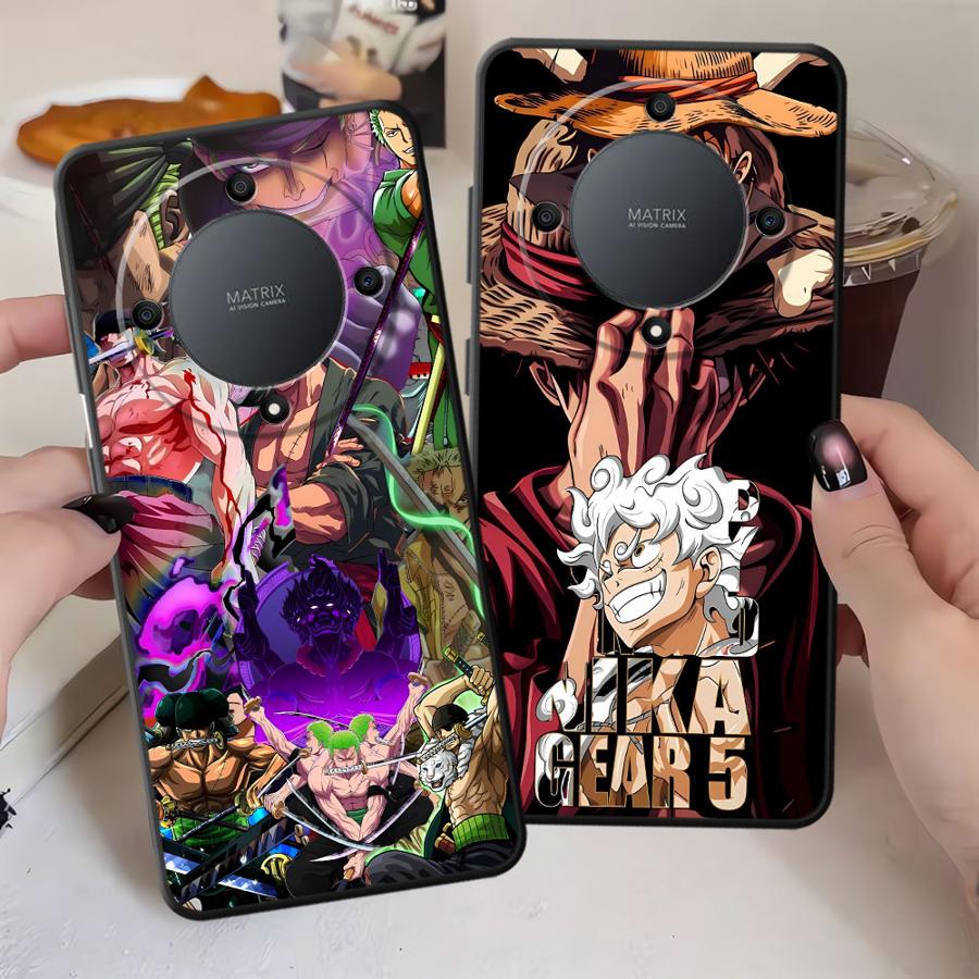 Case for Honor 8X X6 90 X9a Magic5Lite X8 X5b 70 X7 200 400 Lite Funda Phone Cover One Piece Fashion Luffy Zoro