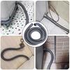 Extension Pipe Easy To Install Extra Long PP Material