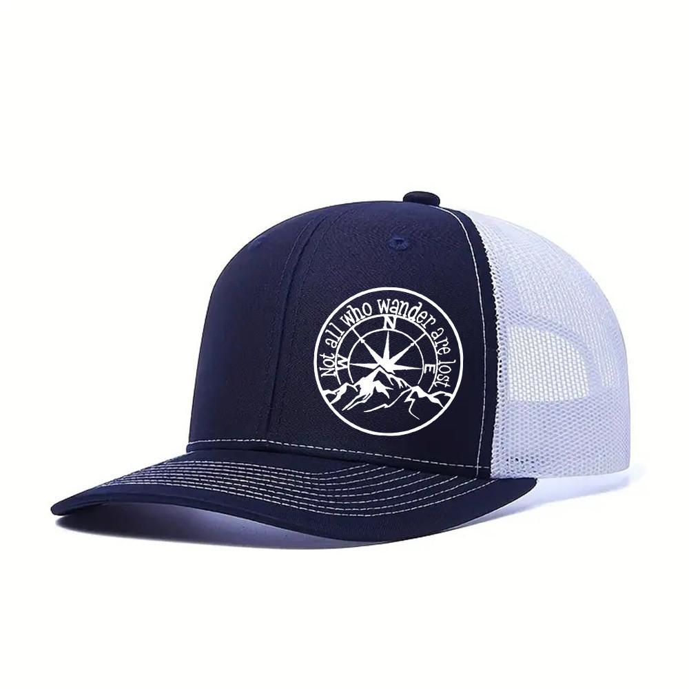 Fashion Hiphop Embroidered Cotton Baseball Cap With Adjustable Wide Brim For Casual Men Women