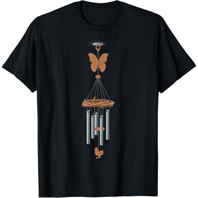 Really Like Windchimes Wind Chime T-Shirt(4)