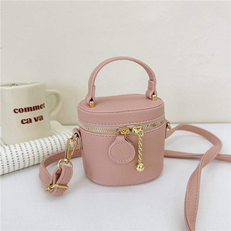 Stylish Mini Bucket Bag For Kids In Fashionable Colors Trendy And Versatile Design
