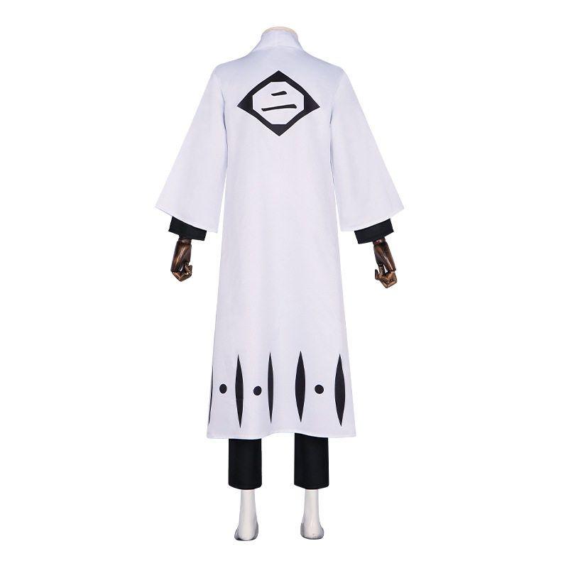 Bleach Kurosaki Ichigo Cosplay Costume Bleach Captain Ichigo Uniform Haori Set Cosplay Halloween Performance Costume