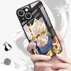 D-ragonS B-allS Anime Glass Phone Cover Case for iPhone 17 Pro Max 13 12 16 Air 8 15 Plus XR 14 11