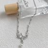 French Tassel Pearl Pendant Butterfly Necklace Women's Niche Light Luxury High-end Design Accessories Sweet Collarbone Chain