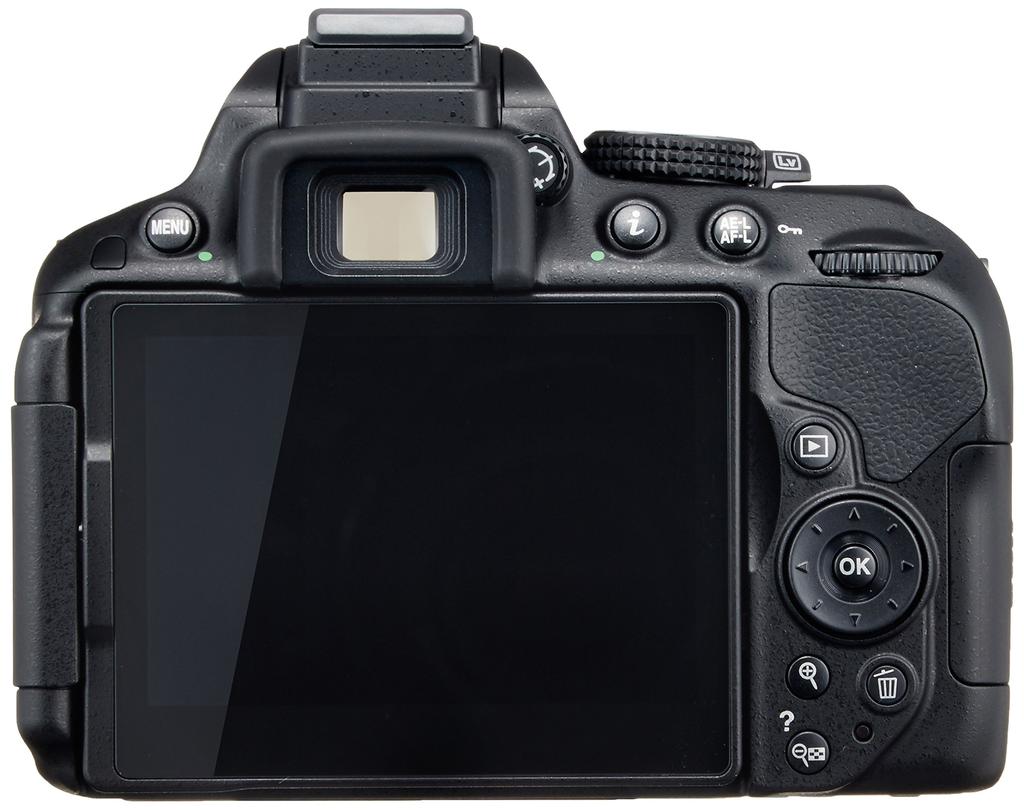 Digitální zrcadlovka Nikon D5300 D5300BK [Repasovaná] Fotoaparát, Černý, 24MP, 3,2palcový LCD,